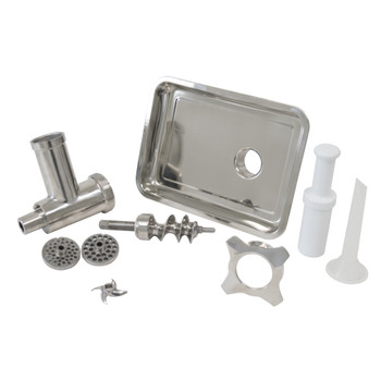 American Eagle AE-G12NH #12 Meat Grinder Attachment Kit Stainless Steel #12 Hub American Eagle AE-G12NH #12 Meat Grinder Attachment Kit Stainless Steel #12 Hub