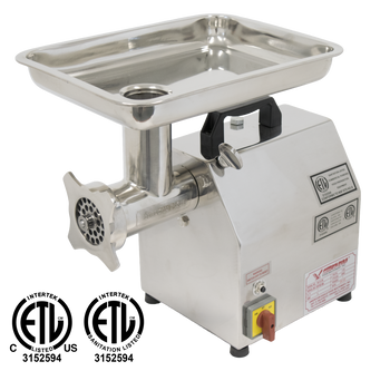 REFURBISHED American Eagle AE-G12N 1HP #12 Commercial Stainless Steel Meat Grinder REFURBISHED American Eagle AE-G12N 1HP #12 Commercial Stainless Steel Meat Grinder