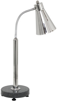 Buffet Enhancements Heat Lamp, freestanding stainless steel with Grey Granite Chefstone base Buffet Enhancements Heat Lamp, freestanding stainless steel with Grey Granite Chefstone base