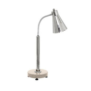 Buffet Enhancements Heat Lamp, freestanding stainless steel with sandstone chefstone base Buffet Enhancements Heat Lamp, freestanding stainless steel with sandstone chefstone base