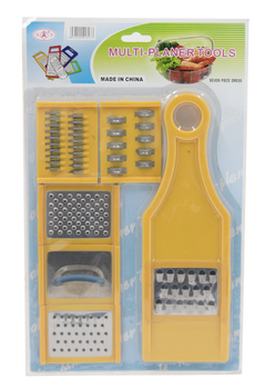 Pro Restaurant Equipment Hand Grater And Slicing Kit For Parmesan Cheese, Ginger, Vegetables Pro Restaurant Equipment Hand Grater And Slicing Kit For Parmesan Cheese, Ginger, Vegetables