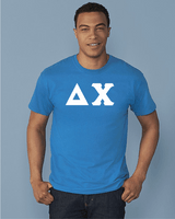 Delta Chi Imprinted Greek Letter T-Shirt Delta Chi Imprinted Greek Letter T-Shirt