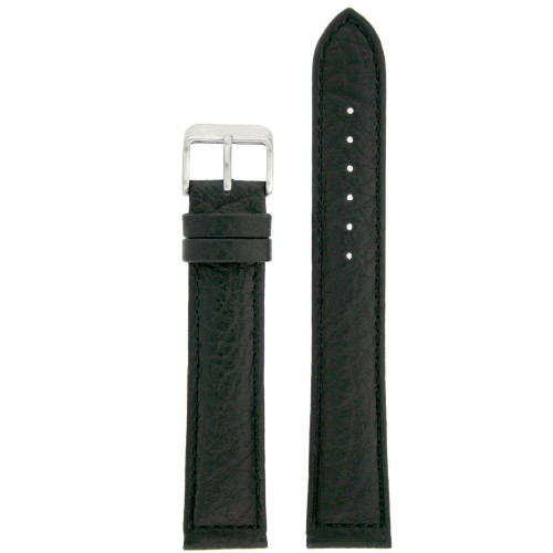 Extra Long Watch Band in Black - front view