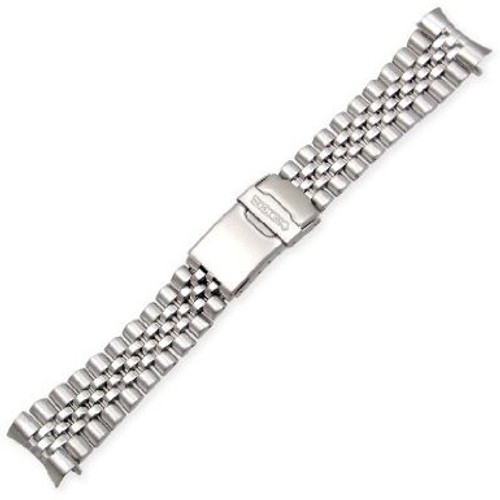 Seiko Jubilee-Style 22mm, Stainless Steel