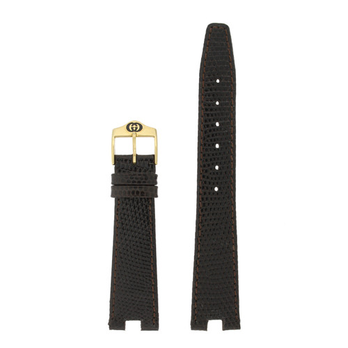 Gucci Watch Band 18mm Model 4500M Brown
