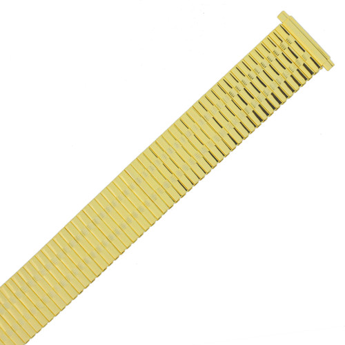 Watch Band Expansion Metal Stretch Gold-Tone fits 17-21mm TSMET202