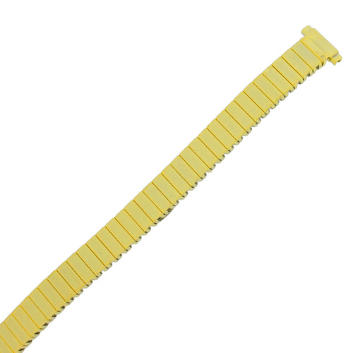 Watch Band Ladies Expansion Metal Stretch Gold-tone 11-14 mm - TSMET211
