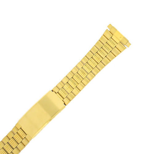 Watch Band Link Metal Gold-Tone Spring Ends 17mm-22mm TSMET221