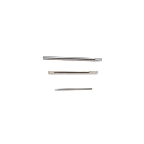 Replacement Screwdriver blades 3 pieces Front View | Tool for Watchmakers and Watch Repair - Main