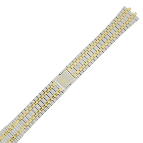 Gucci 9000M replacement Watch Strap - Stainless Steel and Gold Plated