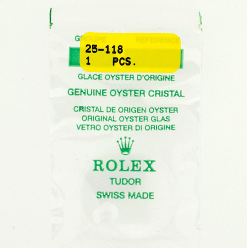 Original Rolex Crystal 25-118