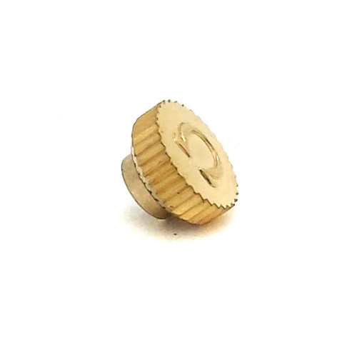 omega gold color crown
