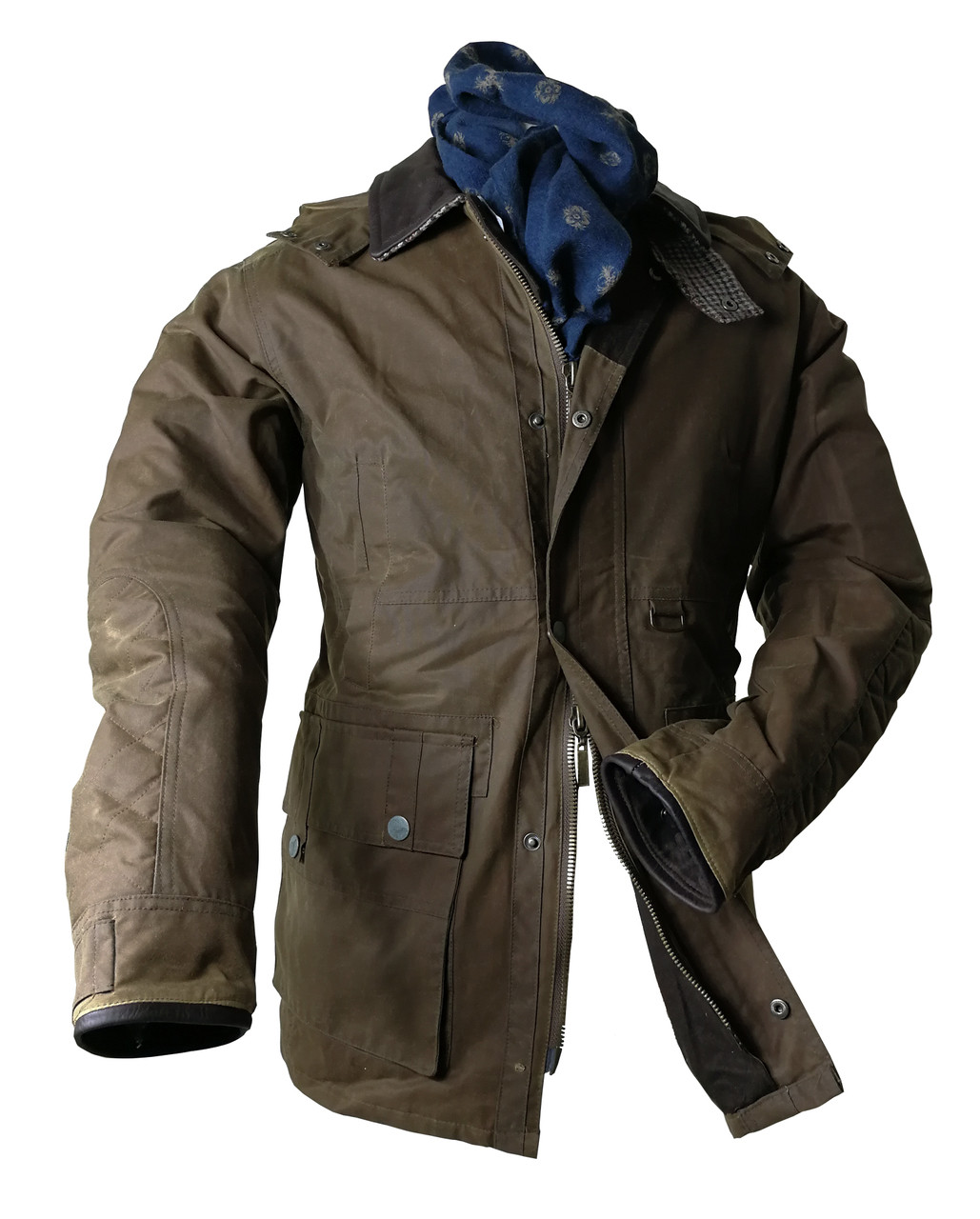 Robin Hood Classic Wax Jacket with Waterproof/Breathable Membrane ...