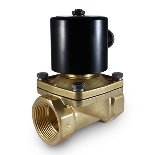 1-1/2" 12V DC Electric Brass Solenoid Valve 1-1/2" 12V DC Electric Brass Solenoid Valve