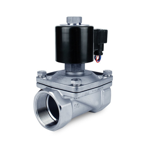 1-1/2" 24V AC Stainless Steel Solenoid Valve N/O 1-1/2" 24V AC Stainless Steel Solenoid Valve N/O