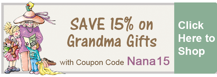 Save 15% on Grandma Gifts from The BananaNana Shoppe!