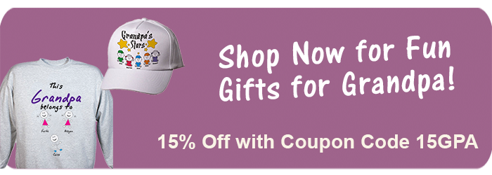 Save 15% on Gifts for Grandpa from The BananaNana Shoppe