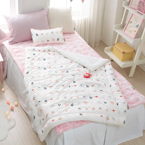 Cotton Jacquard Quilted Toddler Comforter - Lucy's Secret Tree Nuts