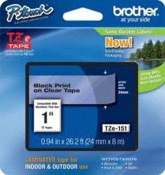 BLACK/CLEAR TAPE (24MM) BLACK/CLEAR TAPE (24MM)