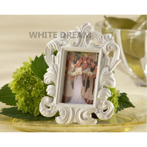 White - Elegant Baroque Photo Frame White - Elegant Baroque Photo Frame