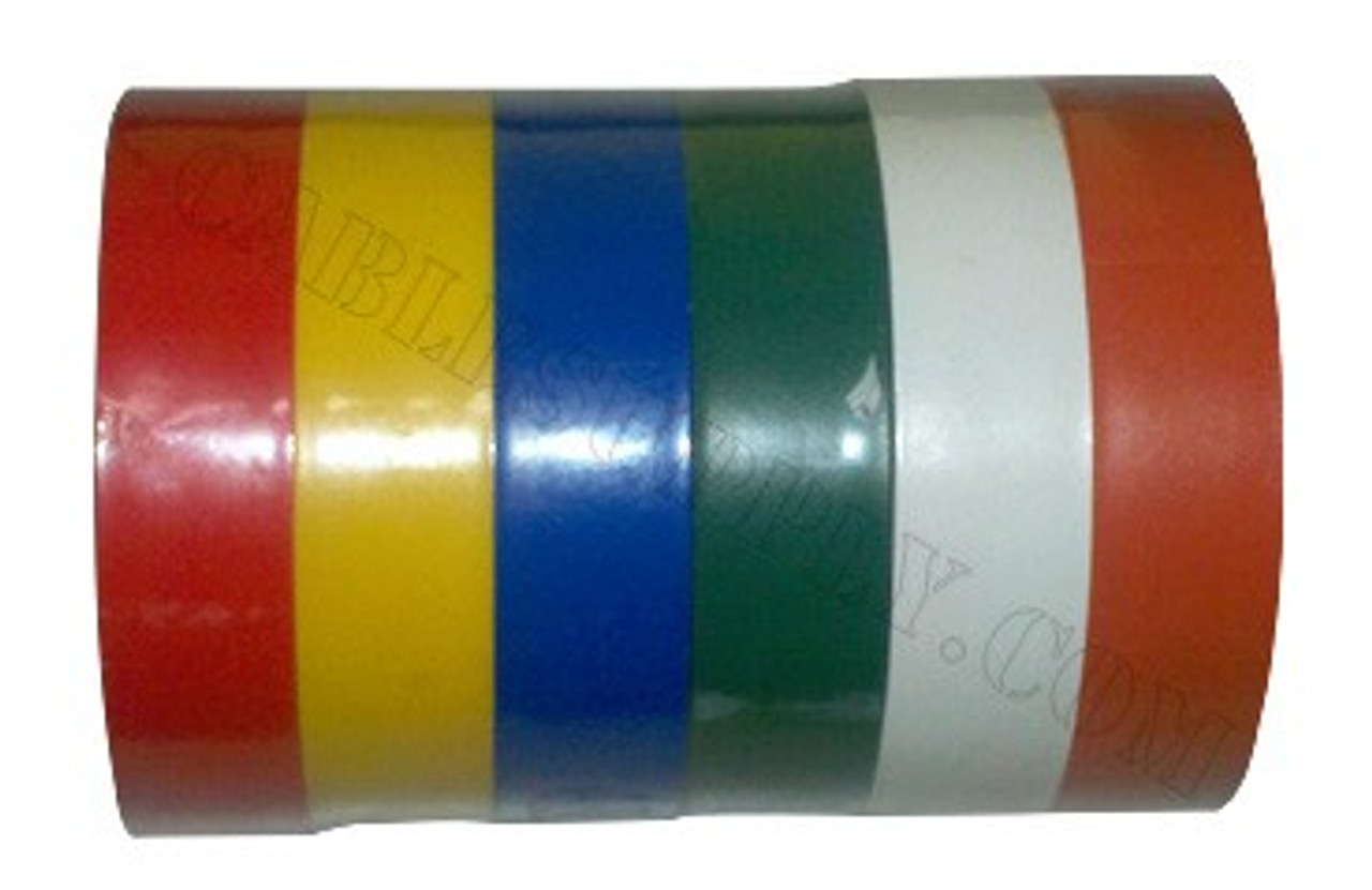 Color Coding Vinyl Electrical Tape   590  67300.1495232266 