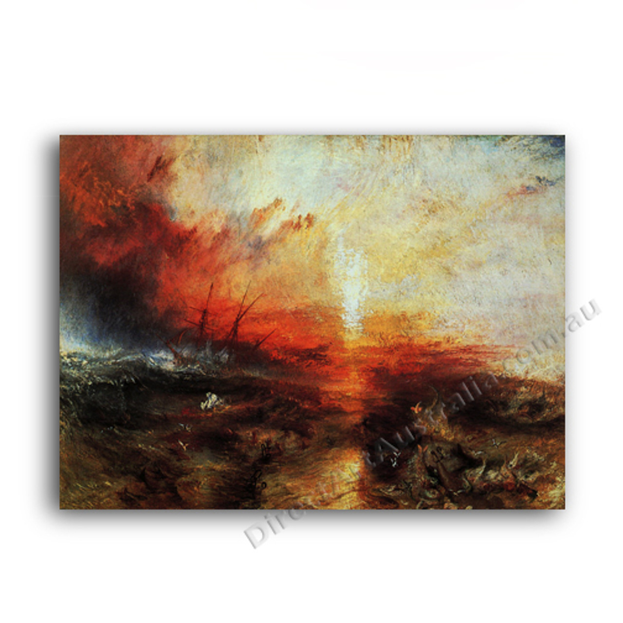 J.W.Turner The Slave Ship Direct Art Australia