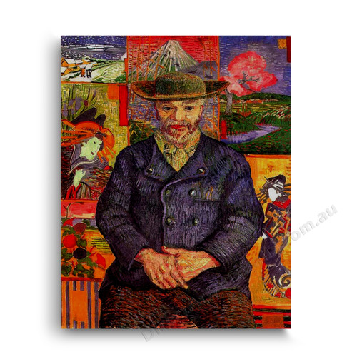 Vincent Van Gogh | Portrait of Pere Tanguy - Direct Art ...