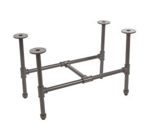 Pipeline Small Retail Display Table FRAME only | GREY Pipeline Small Retail Display Table FRAME only | GREY