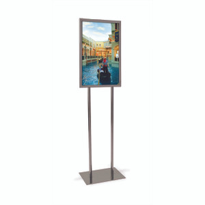 14" x 22" Bulletin Sign Holder | Chrome 14" x 22" Bulletin Sign Holder | Chrome