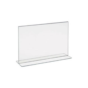 5.5"H x 7"W Double Sided Acrylic Countertop Sign Holder | Bottom Load 5.5"H x 7"W Double Sided Acrylic Countertop Sign Holder | Bottom Load