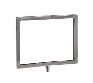 5.5"H x 7"W Horizontal Sign Holder with 3/8" Threaded Receiver 5.5"H x 7"W Horizontal Sign Holder with 3/8" Threaded Receiver