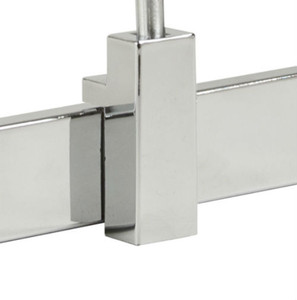 90 Degree Magnetic Clamp | 3/8 Threaded Receiver | Chrome 90 Degree Magnetic Clamp | 3/8 Threaded Receiver | Chrome