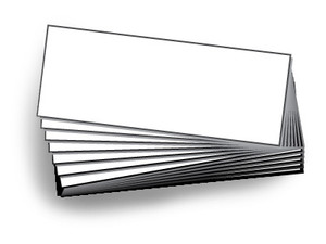 9.25H x 24H Blank Inserts for Message Board Sign | Box of 10 9.25H x 24H Blank Inserts for Message Board Sign | Box of 10
