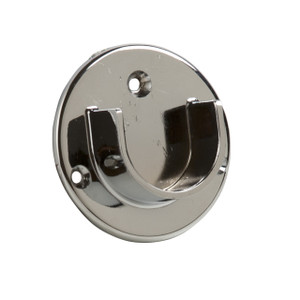 Open Flange For 1-1/4" Round Tubing Hangrail Wall-mount Bracket Open Flange For 1-1/4" Round Tubing Hangrail Wall-mount Bracket