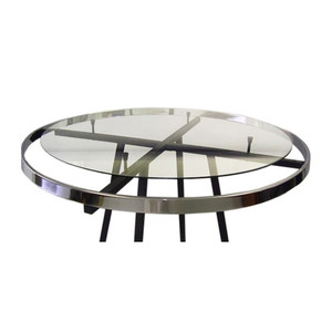 30" Glass Topper for 36" Round Clothing Rack | Case of 2 30" Glass Topper for 36" Round Clothing Rack | Case of 2