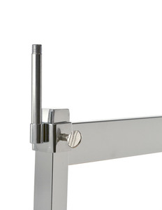 Clamp for 3/4" Square Tubing | w/ 3"L Stem & 3/8 Threaded Fitting Clamp for 3/4" Square Tubing | w/ 3"L Stem & 3/8 Threaded Fitting