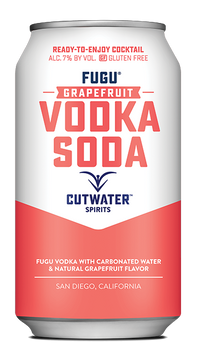 Cutwater Fugu Grapefruit Vodka Soda Cutwater Fugu Grapefruit Vodka Soda