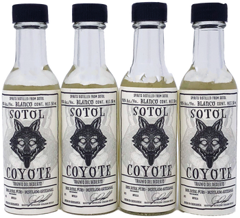 Sotol Coyote 48% alc 50 ml 4 Pack Sotol Coyote 48% alc 50 ml 4 Pack