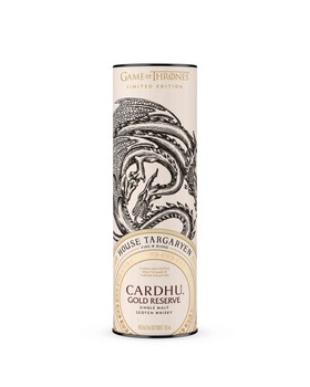 Cardhu House Targaryen Gold Reserve Scotch Box Front Cardhu House Targaryen Gold Reserve Scotch Box Front