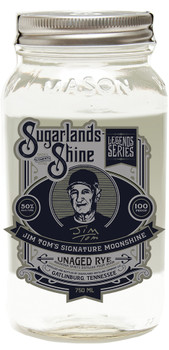 Sugarlands Shine Jim Tom's Unaged Rye Sugarlands Shine Jim Tom's Unaged Rye