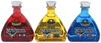 Manana Tequila Set of Three Mini's 50ml Manana Tequila Set of Three Mini's 50ml