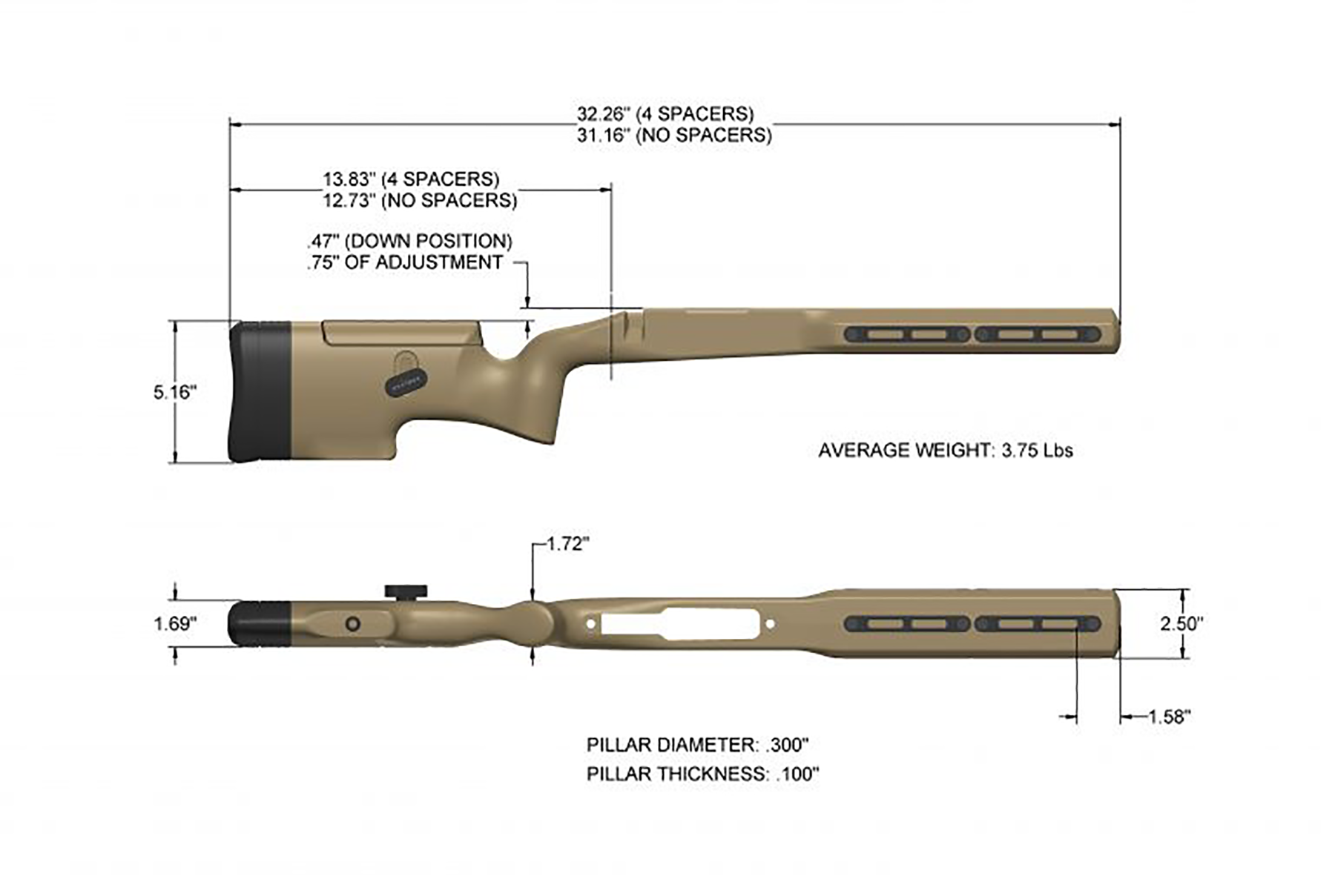 remington m700 stocks