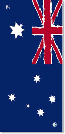 buff multi function headwear original in australia flag