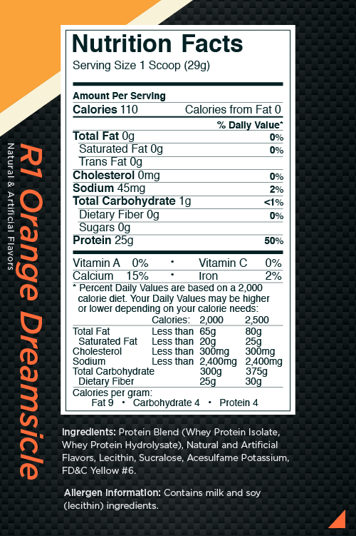 R1 Whey Protein | Products | Rule 1 Proteins