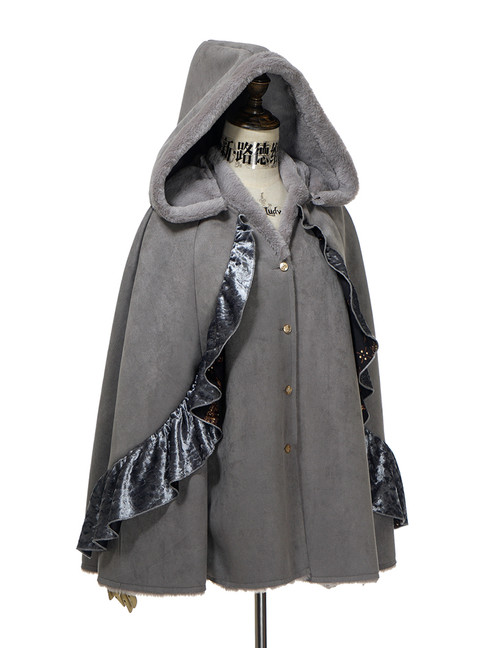 medieval fur cape medieval fur cape