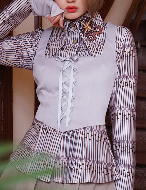 Model Show (Light Grey Ver.)
(blouse: TP00139P) Model Show (Light Grey Ver.)
(blouse: TP00139P)