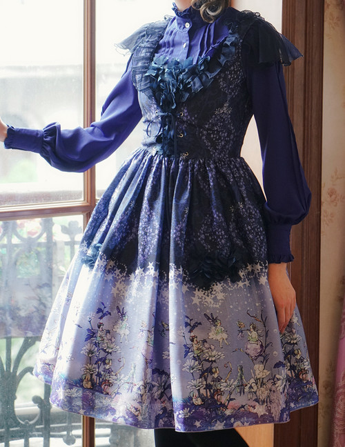 Model Show (Purple + Dark Blue Ver.)
(headdress: P00626, blouse: TP00145, petticoat: UN00026, UN00027) Model Show (Purple + Dark Blue Ver.)
(headdress: P00626, blouse: TP00145, petticoat: UN00026, UN00027)