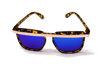 Blue Glass Bar Sunglasses Blue Glass Bar Sunglasses