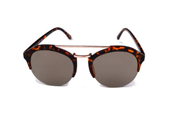 Brown Marble Round Sunglasses Brown Marble Round Sunglasses