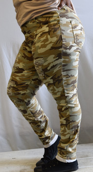 Khaki Camo Ripped Ladies Jeans Khaki Camo Ripped Ladies Jeans